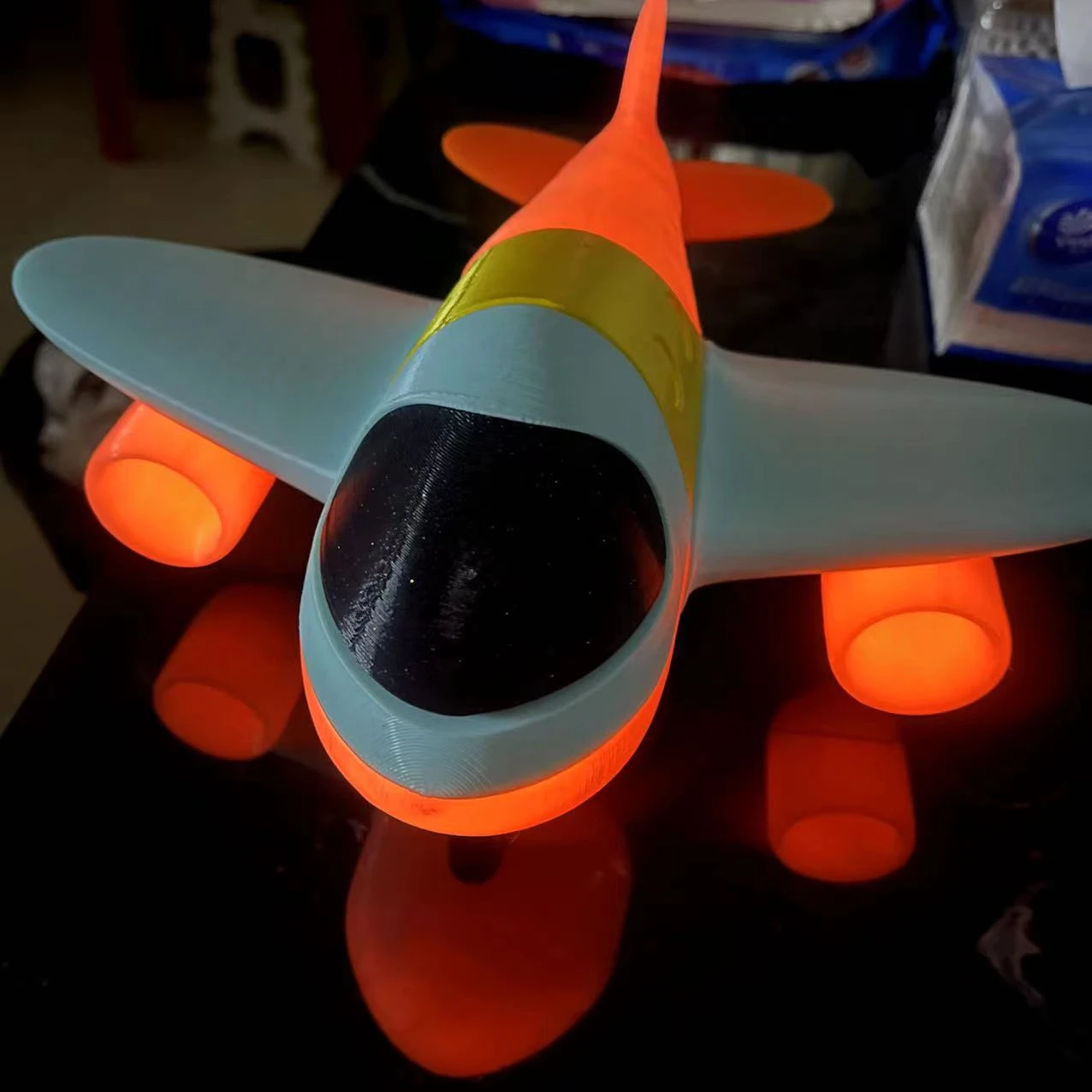 3D printing services for luminous toys made of luminescent materials