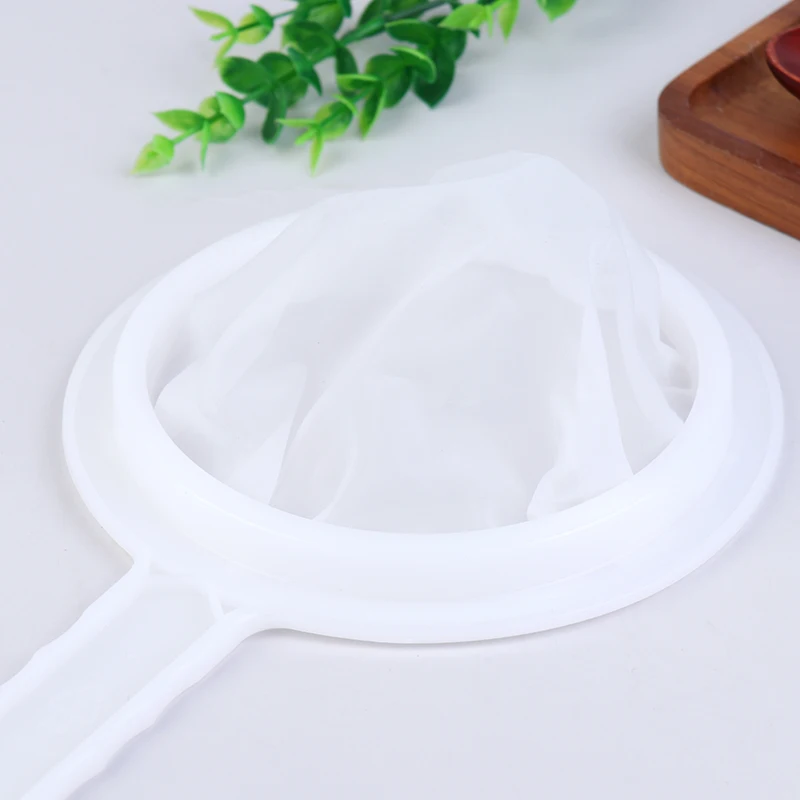 OEM Multi-Function Household Kitchen Soybean Milk Filter Residue Juice Filter Reusable Nylon Super Fine Colander Sieve Kitchen Tool