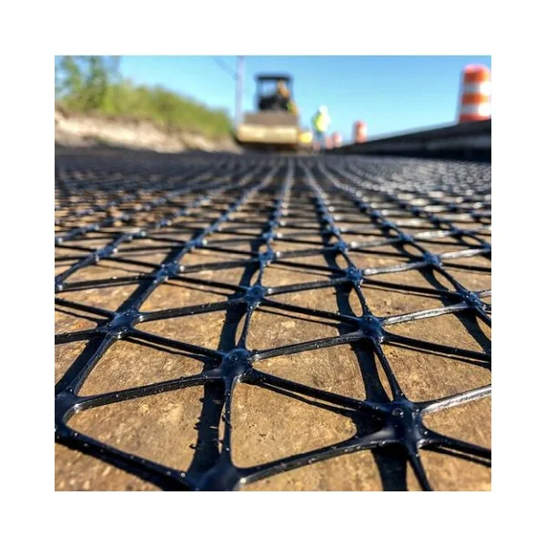 Driveway Geogrids Plastic PP HDPE Uniaxial Geogrid 100/20 kN For Road Project In India and Thailand