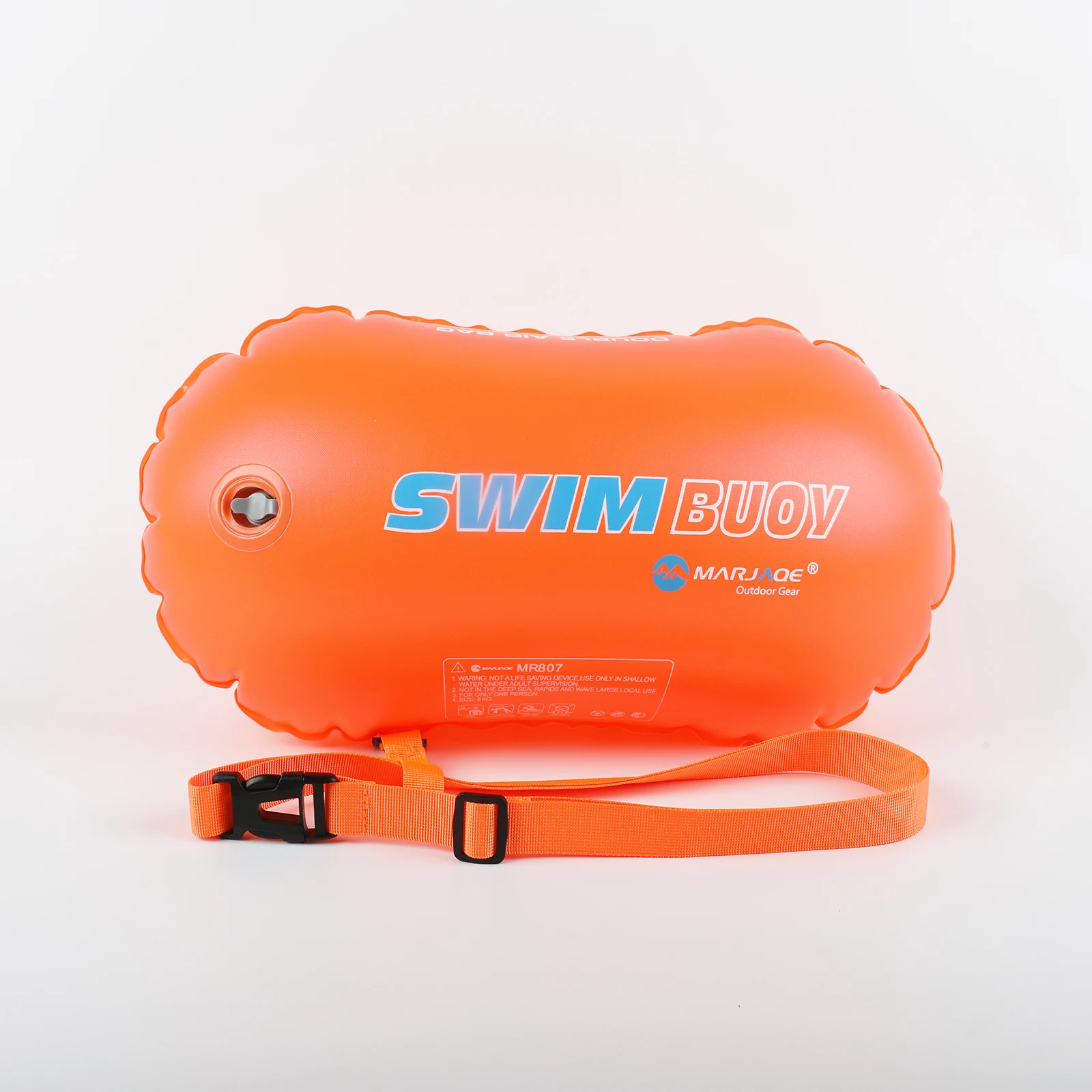 Waterproof Air Lifting Bags Inflatable Buoy Bag for Swim Safety & Diving Flotation Ball for Outdoor Sports Lifesaving Swim Buoy
