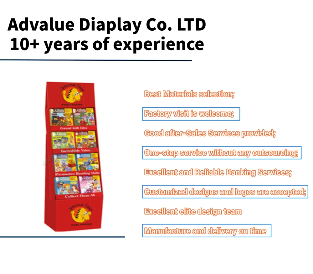 Considerate Service Custom POP Shelf Color Printing Paper Floor Display Retail Toy Plane Jewelry Dishwasher Cardboard Display