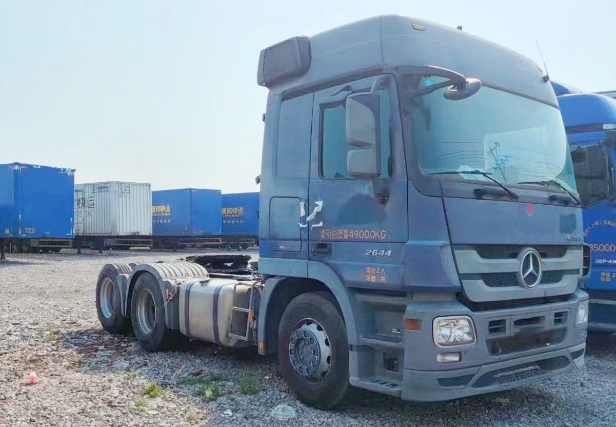 Used Ben Z Truck 6X4 Actros 2644 Second Hand Traction Head Tractor