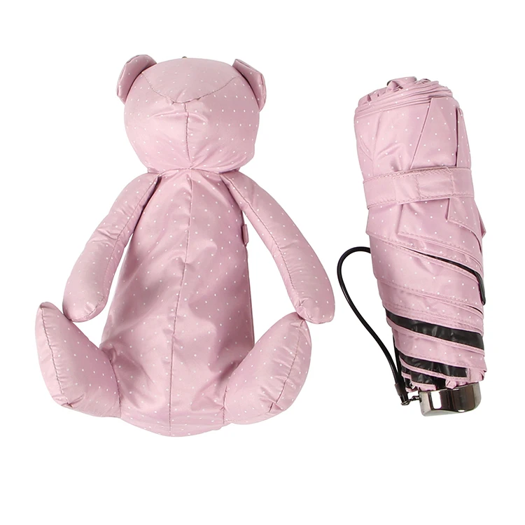 Sun City Cheap custom 5 fold compact uv cute mini pocket umbrella