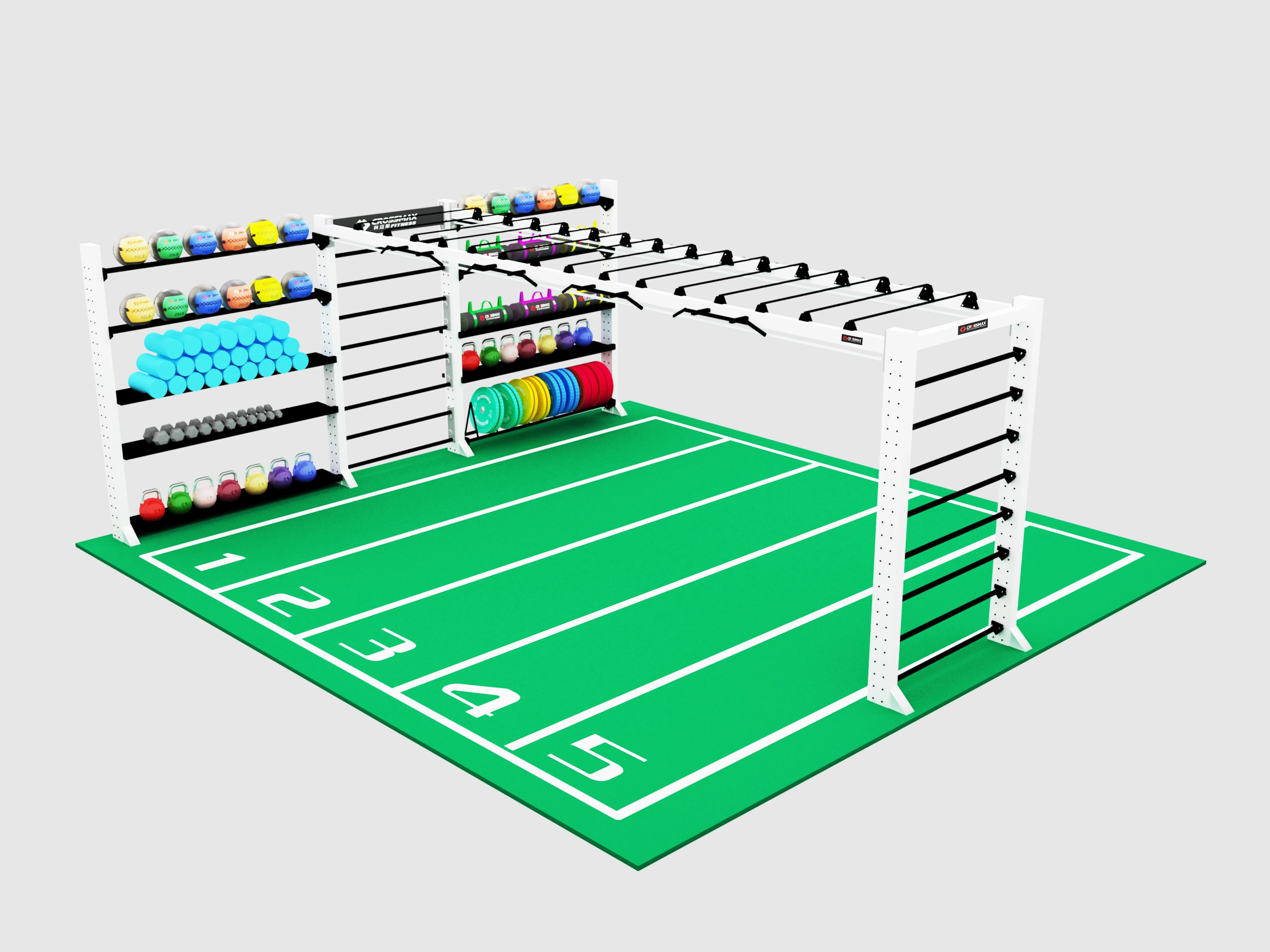 Multi functional gym equipment Multi Functional Cross training Station