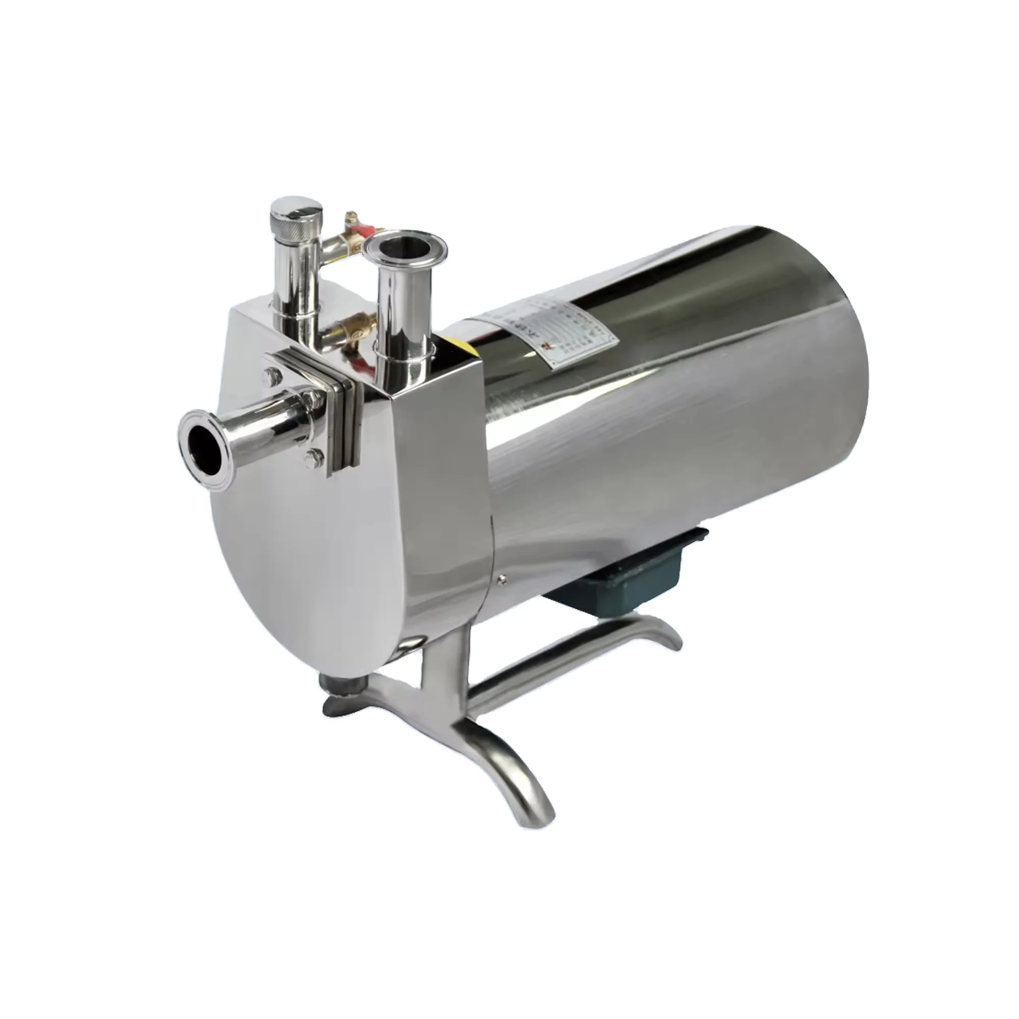 1hp 120V 60Hz Single phase Food Grade Stainless Steel SS316L Small Sanitary CIP Pump Cleaning System