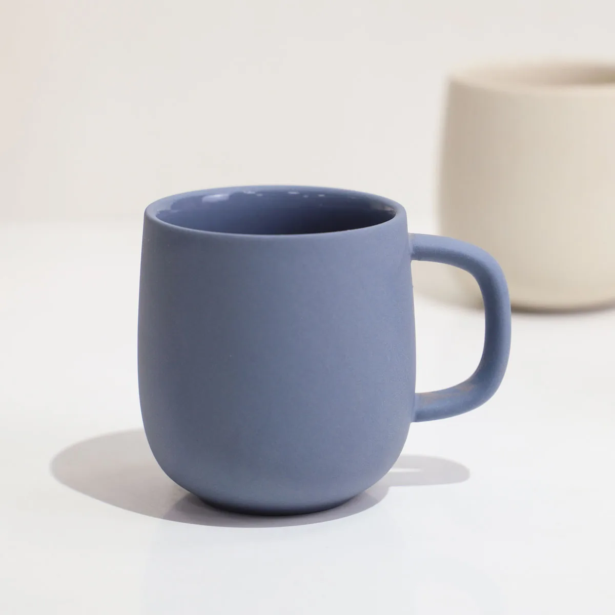 2024 new arrivals wholesale 12oz coffee mug  clay mugs unique solid color christmas ceramic mug