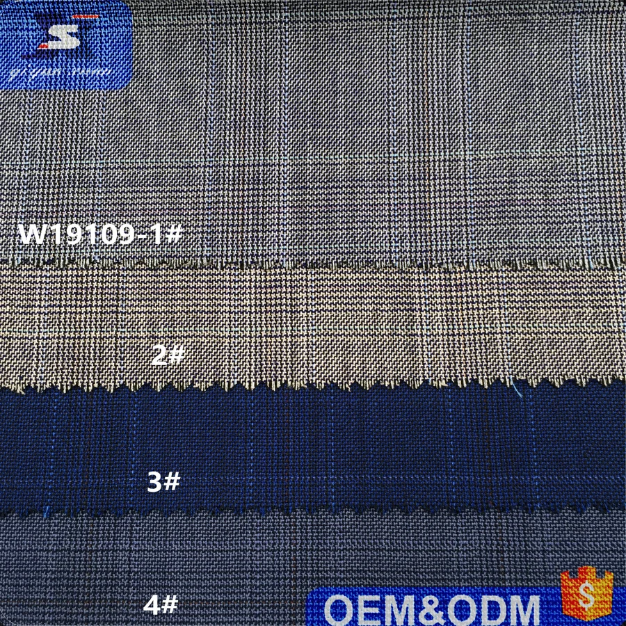 Поставщик 100% шерсти, импорт из австралии, 100% шерсти, итальянские клетчатые брюки для мужских костюмов, высококачественные костюмные ткани