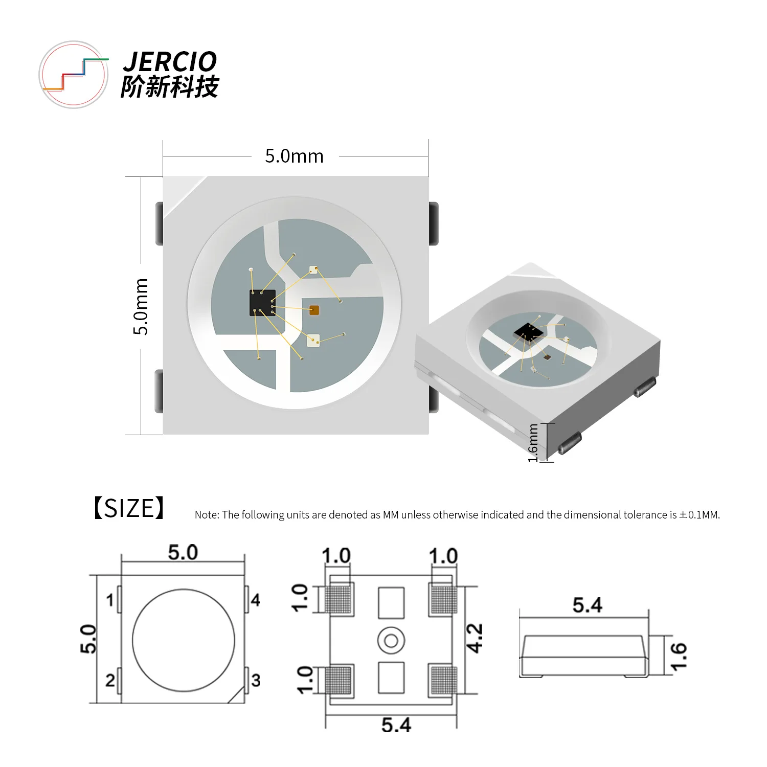XT1511 RGB DC5V high brightness individually addressable SMD5050 RGB LED sk6812 ws2812b ws2811rgb led chip programmable LEDs
