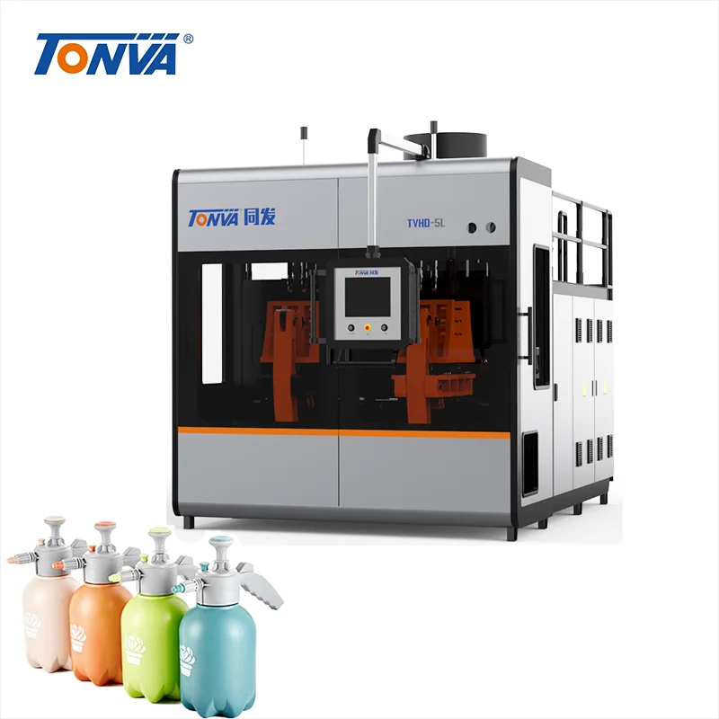 plastic water pot sprayer bottle extrusion blow molding making machine