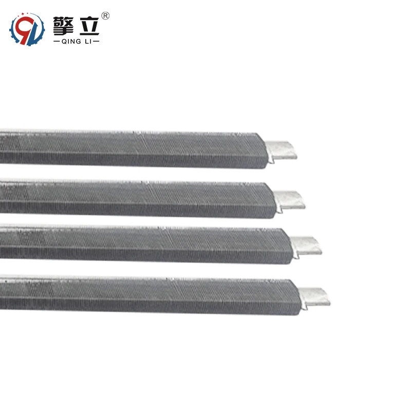 High Frequency Stainless Steel Tube Aluminium Fins for Heat Exchange Parts factory