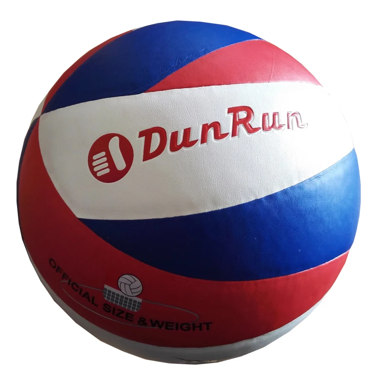 DunRun High Quality Manufacture Custom 8 Panels Beach Playing Official Size Soft Touch Match Volleyball Ball