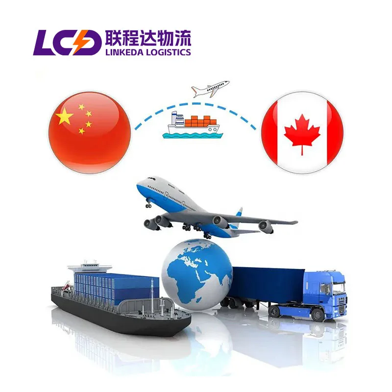 LINKEDA Logistics China To Canada Amazon FBA Shipping, Freight Forwarder Sea Air DDP