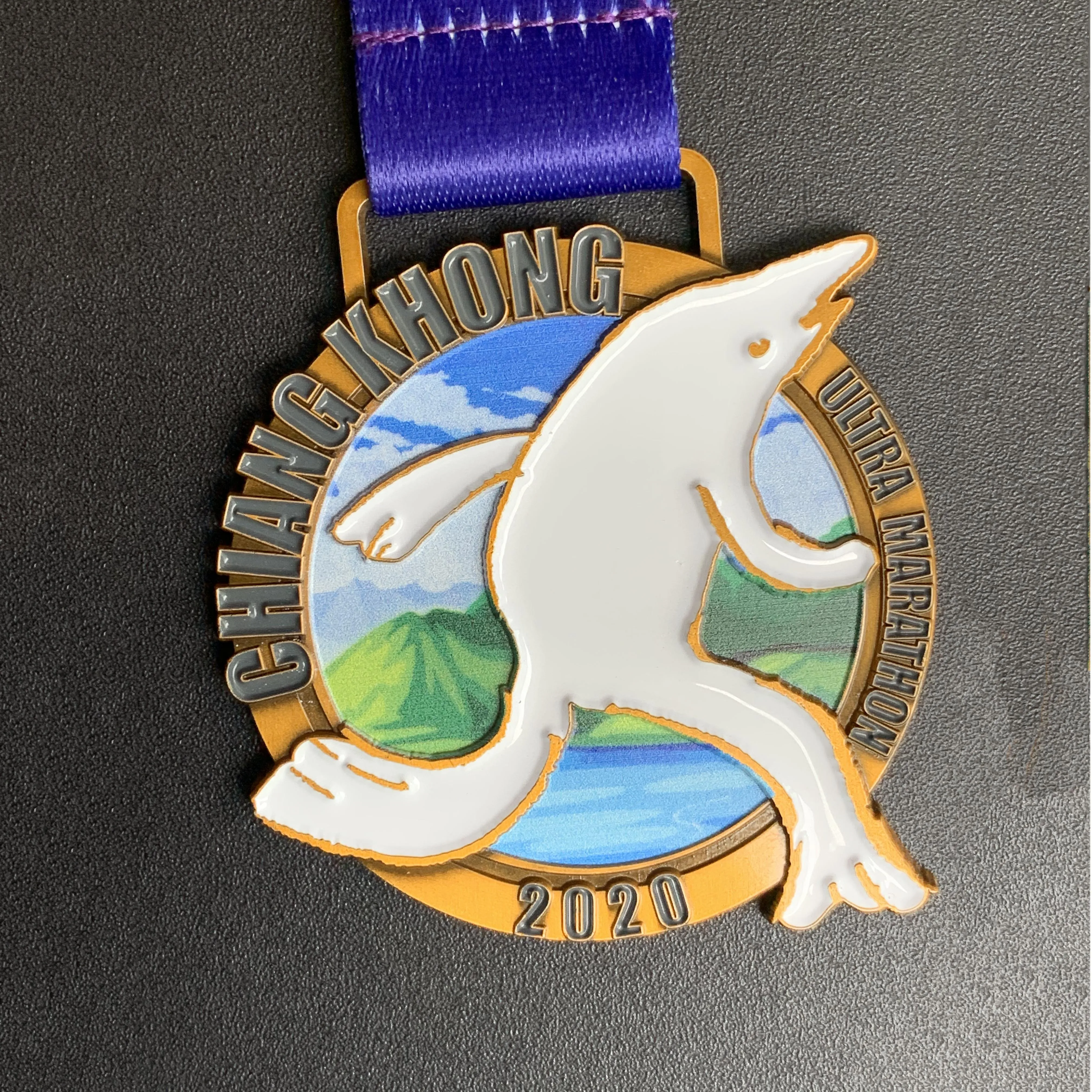 Beach Run Dolphin Design 3D Marathon Medals Custom Medals Sports Medals