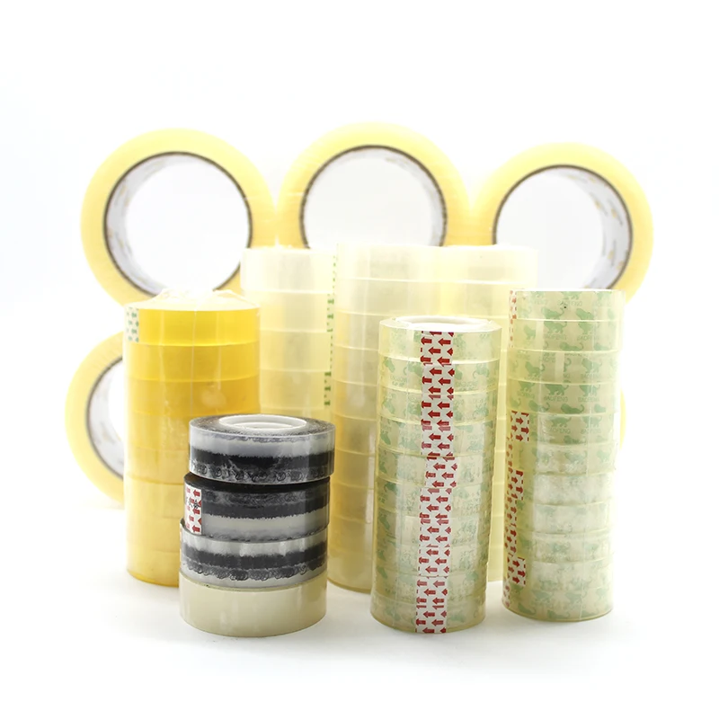 48mm x 100yd Packaging Waterproof Transfer Opp Bopp Strong Clear Adhesive Packing Tape Cinta Adhesiva Clear