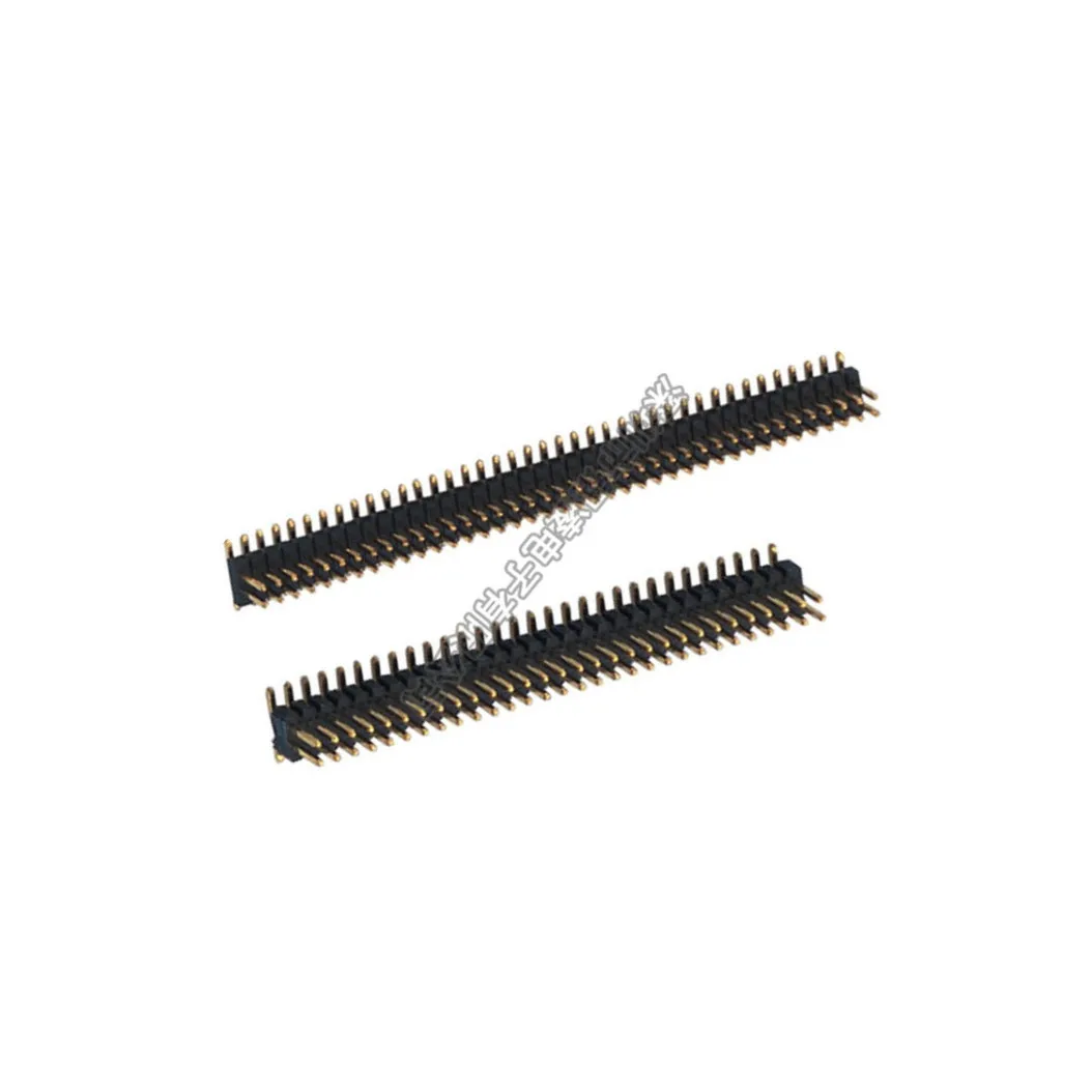 1.27mm Pin Header,Dual Row,SMT Type,Locating Peg or CAP connectors