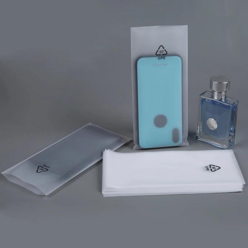 Custom Printed Biodegradable Frosted Electronic Accessory Packaging Plastic bag Phone Case Packaging Bag