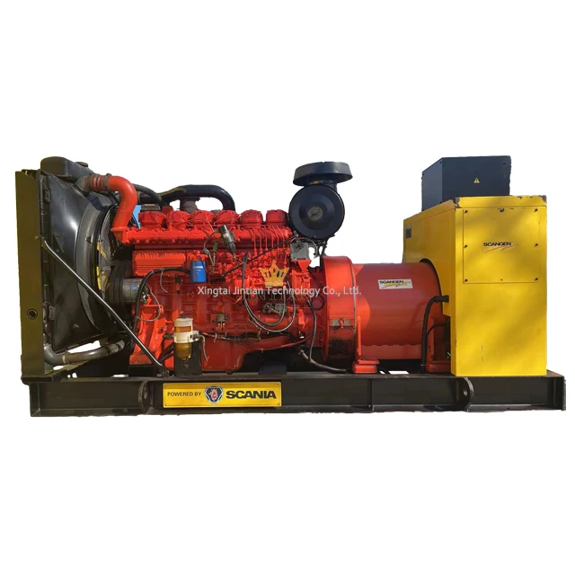 385KVA 308KW Подержанный генератор с двигателем DC12