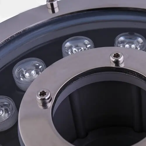 
DC24V Outdoor Swimming Pool Waterproof RGB Led Circle Ring Underwater Fountain Light 