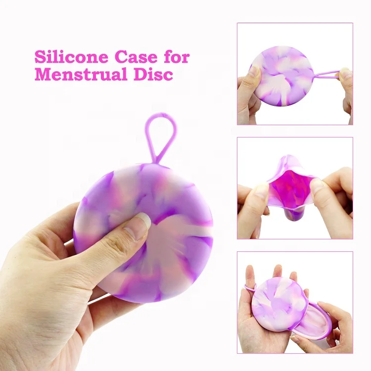 Feminine Hygiene Medical Menstrual Disc Silicone Reusable Menstrual Disc