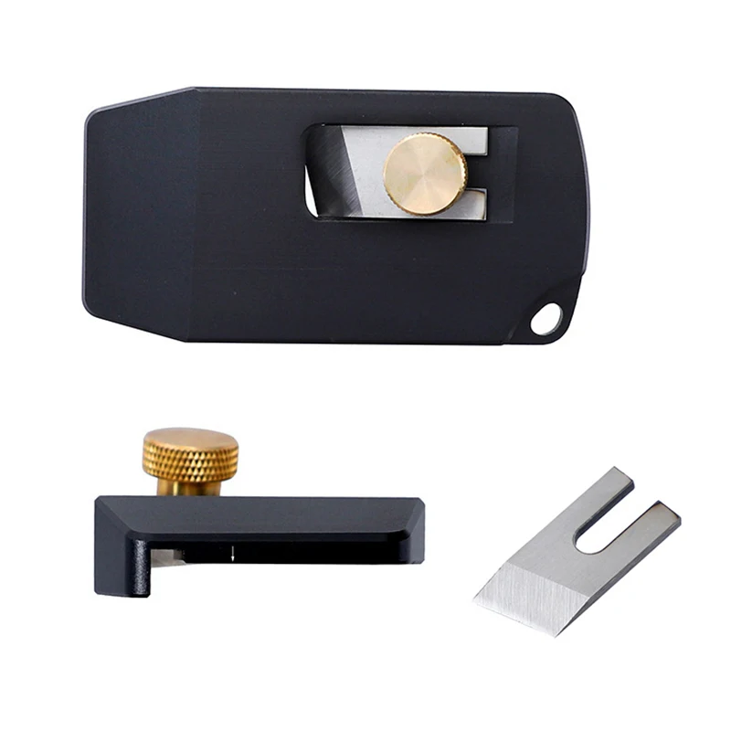 Portable Edge Trimmer Cutter Aluminum Alloy Hand Planer Knife Woodworking Tools Edge Banding Machine Edge Scraper Deburring
