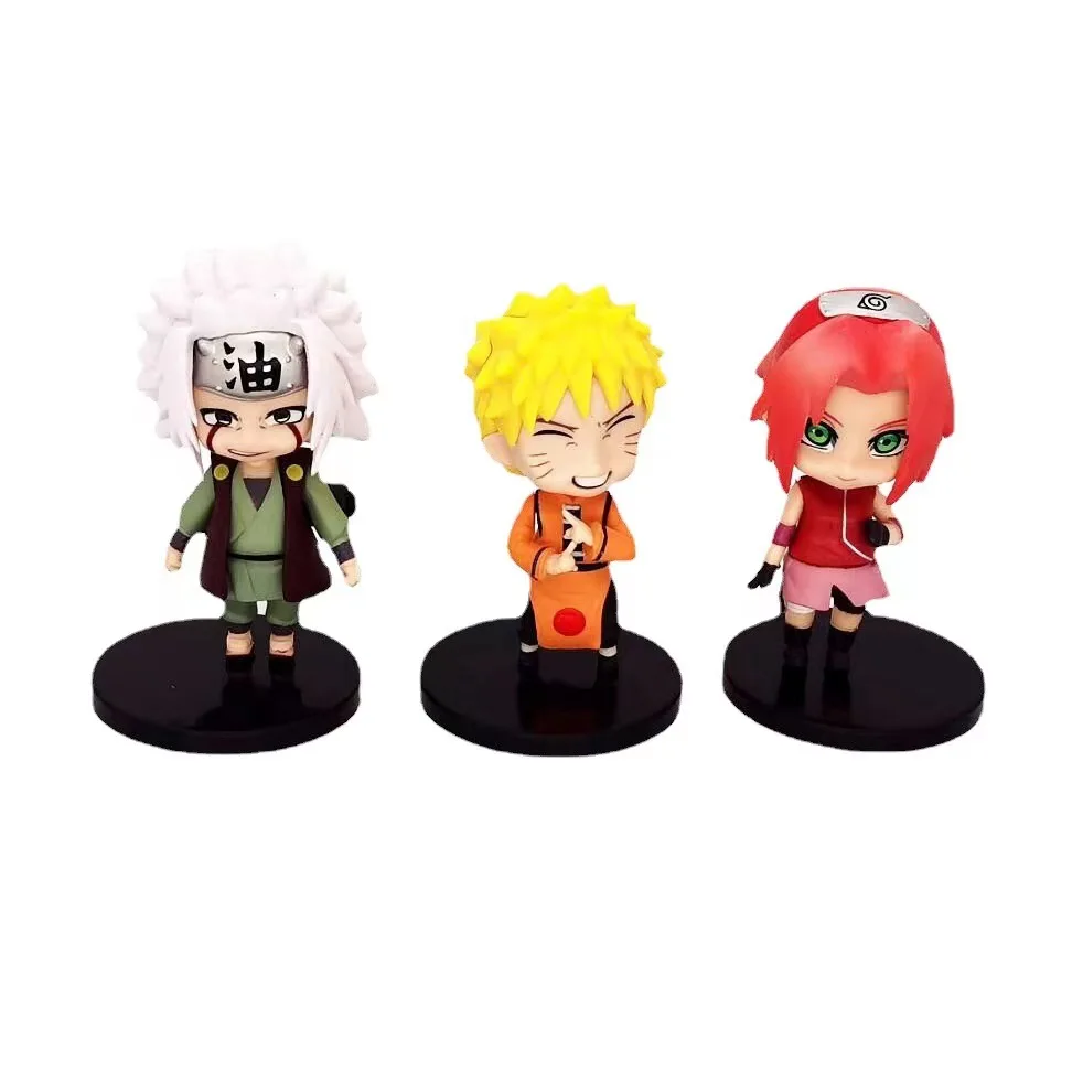 Customized New Arrivals 9-11cm Anime Character Ornament Doll For Kids