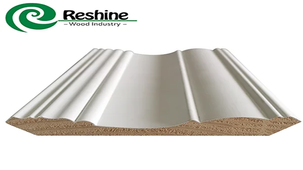 2024 Hot sale Pine Wood Ceiling Decorative Primed Moulding Crown Moulding
