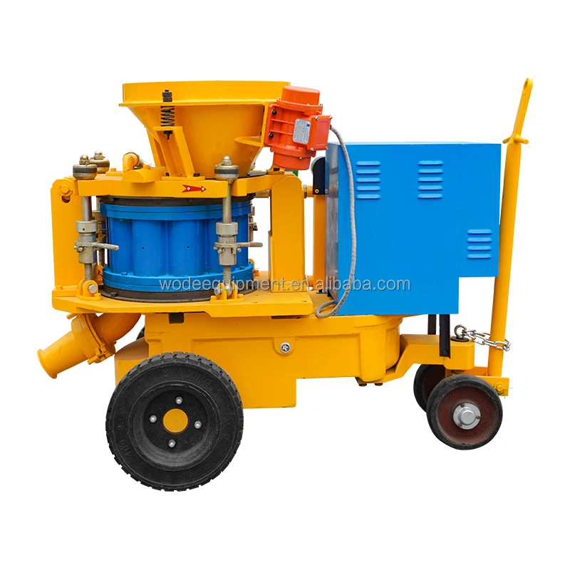 electric Concrete Spray Machine For Dry Mix Guniting For Construction