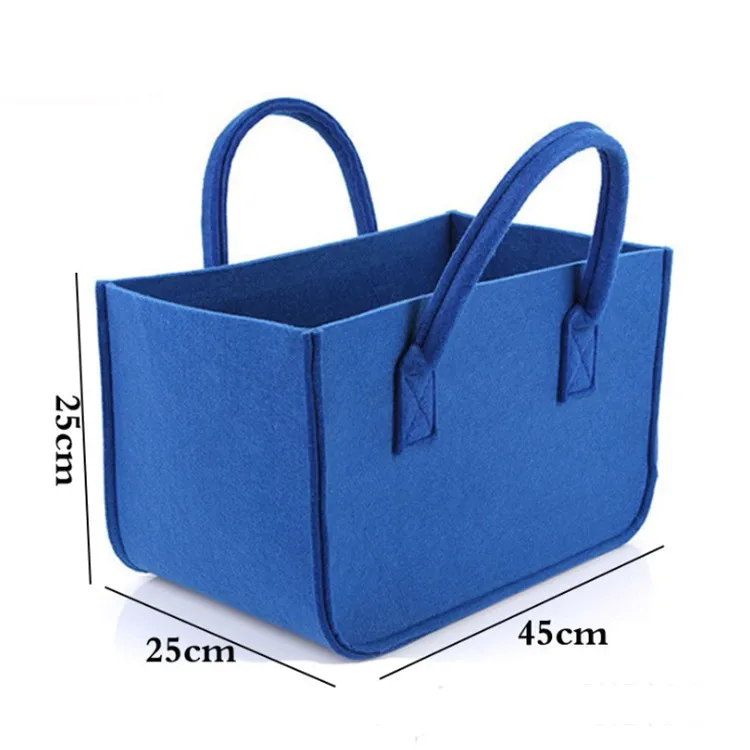 Felt Laundry Packaging Bag Modern Foldable Big Felt Shopping Bags