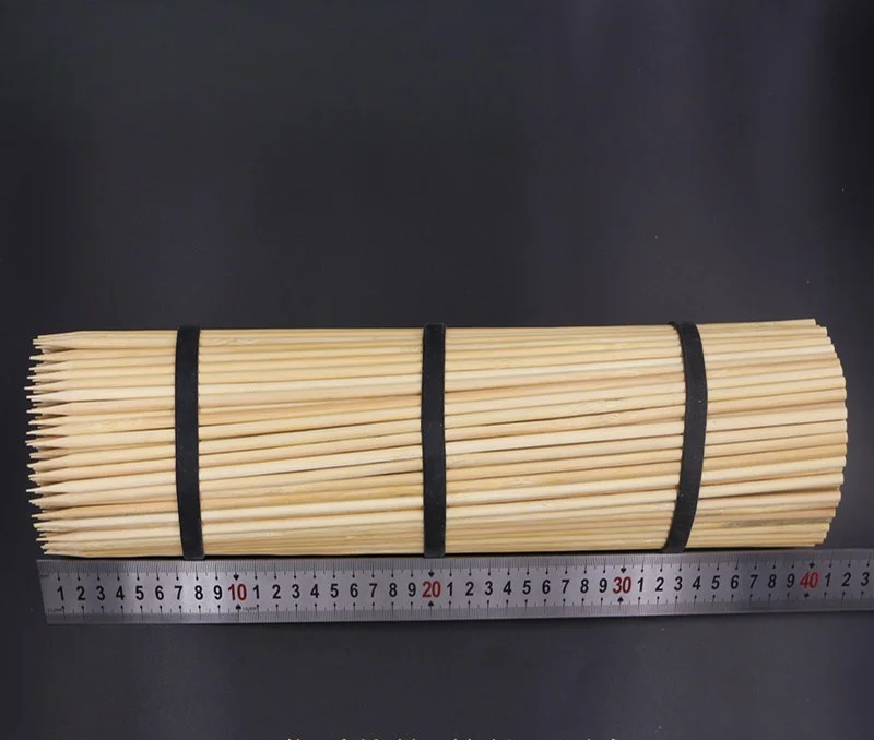 Original Natural Outdoor Cheap Price Custom Private Label Original Round Bamboo Skewer for Picnic Barbecue