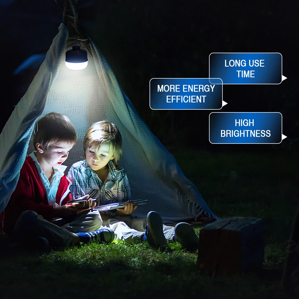 2022 Hot led rechargeable camping emergency light lamp