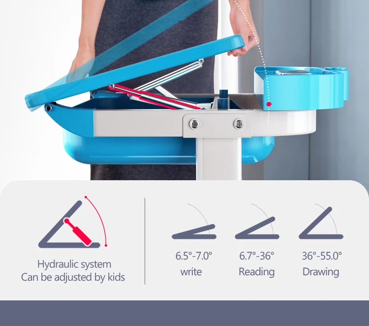 M7X  plastic kids height adjustable bedroom furniture foldable living room table