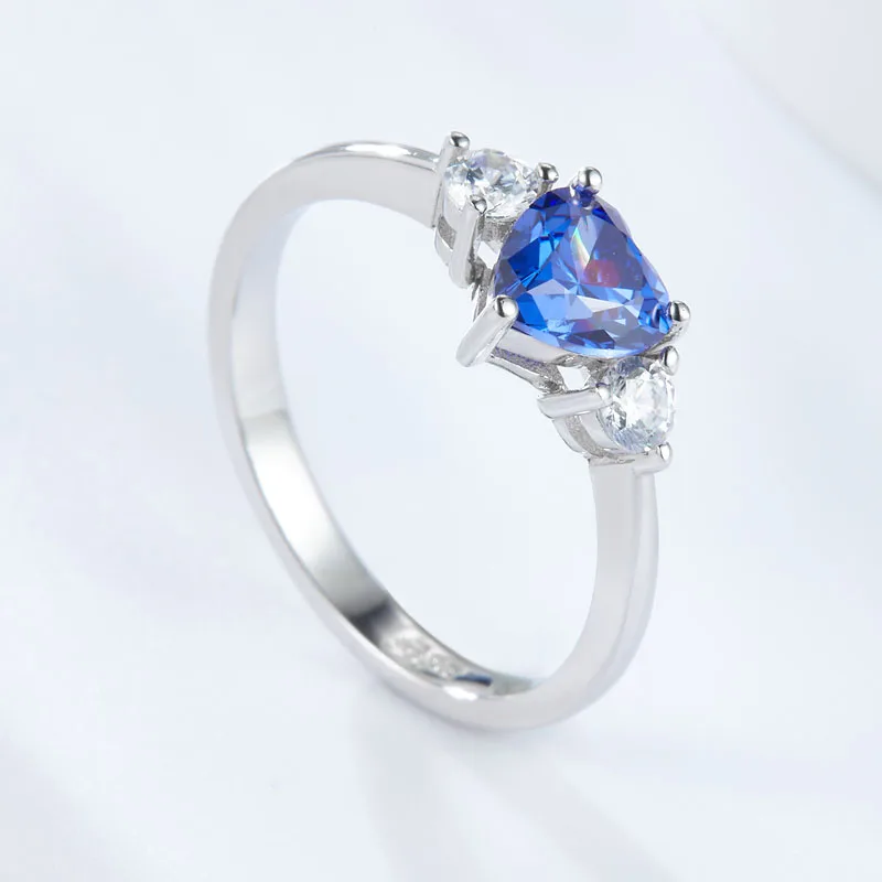 Manufacturer Direct Sale 925 Sterling Silver Ring CZ Wedding Rings Women Jewelry Gift Custom Zircon Party TRENDY OEM