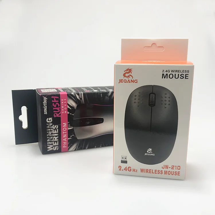 Manufacture consumer electronics packaging smart computer mouse recyclable paperboard paper tube box packaging