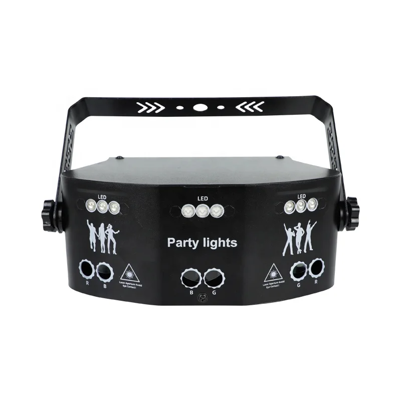New 15 eyes LED laser effect moving beam lights dj LED Stage Light disco ball projector lazer lamps night club ceiling light bar