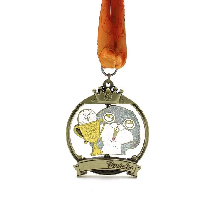 Золотая медаль для занятий тхэквондо логотип на заказ