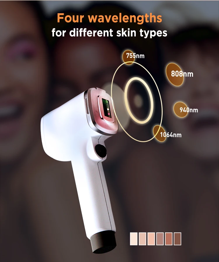Beijing ADSS Factory Portable Multi-function 808nm 755nm 1060nm Permanent Diode Laser Hair Removal Machine
