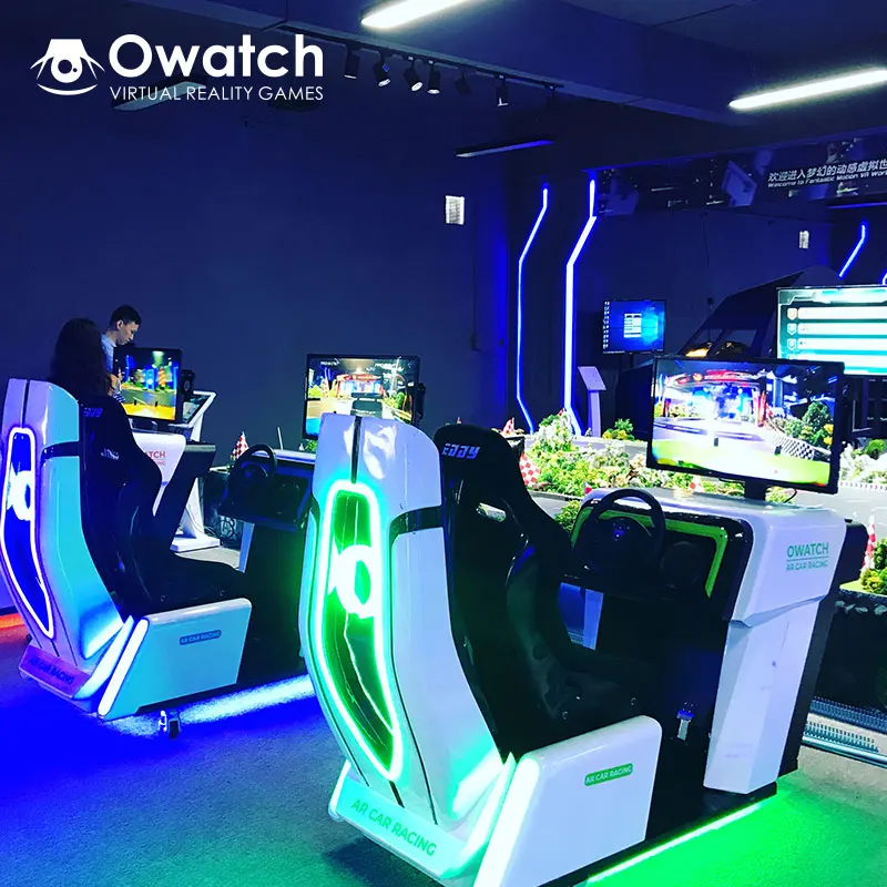 Multi-player AR Racing New Technology Indoor Arcade Game Machine for Kids Arcade Games