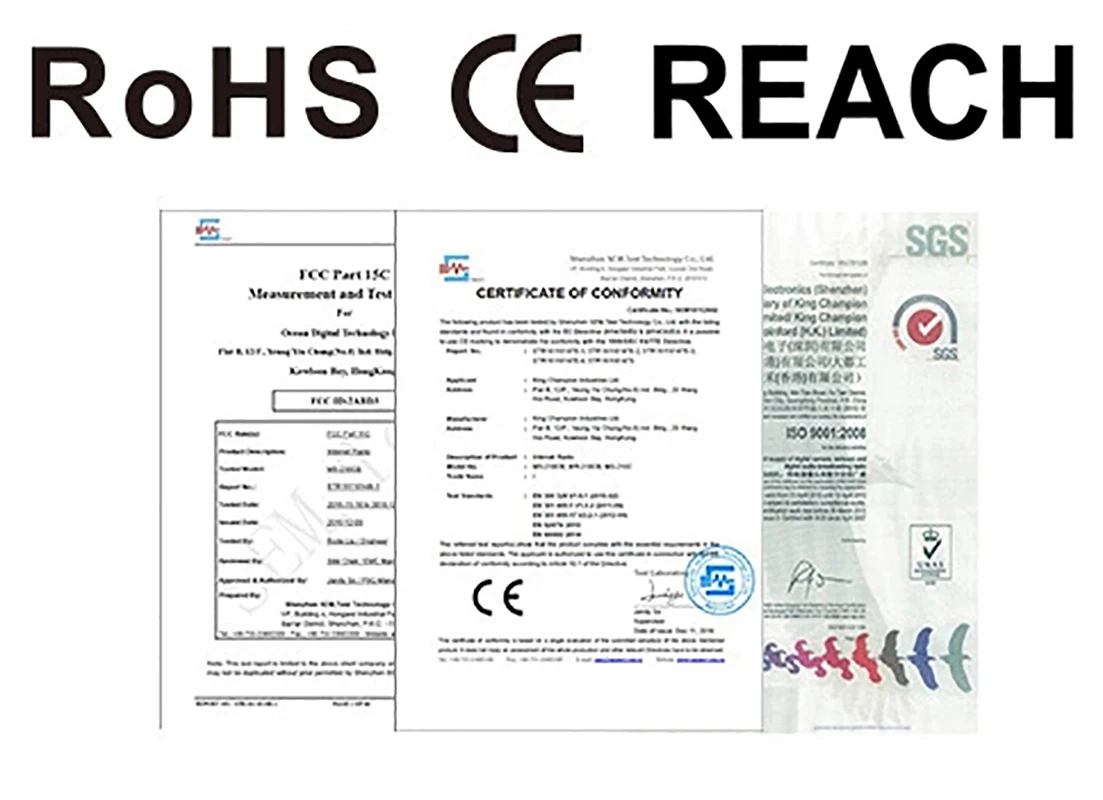 Bedside Wireless Charging DAB Radio Alarm Clock FM radio