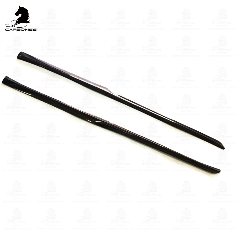 PSM Carbon Fiber Side Skirts For Mercedes Benz C Class W205 2014-2021