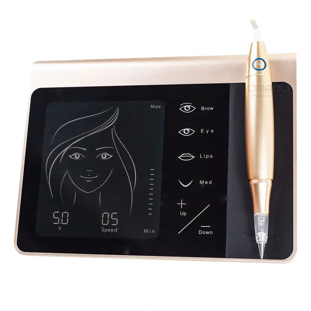 Touch Screen Digital Convenient Permanent Makeup Micropigmentation PMU Eyebrow Tattoo Machine