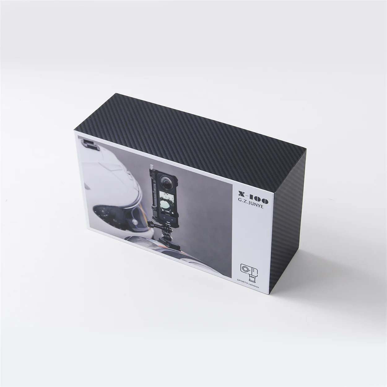 Wholesale OEM Factory Price  Box Cardboard Cloth/Shoes white printed logo Matte Magnetic Gopro Gift Box Camera paper package box