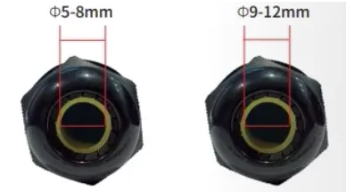 M20 High Quality PA66 Materials 3Pin 4Pin Plug T type Quick Waterproof Wire Connector