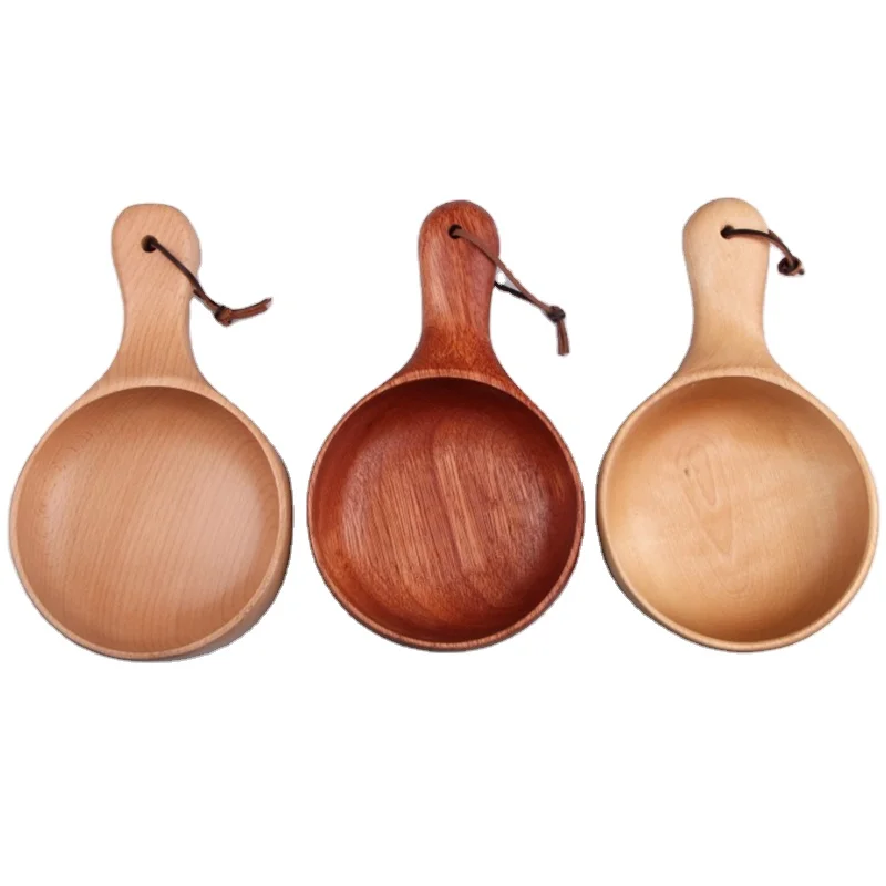 High Quality Wooden Bailer with Competitive Price Water Ladle Utensils