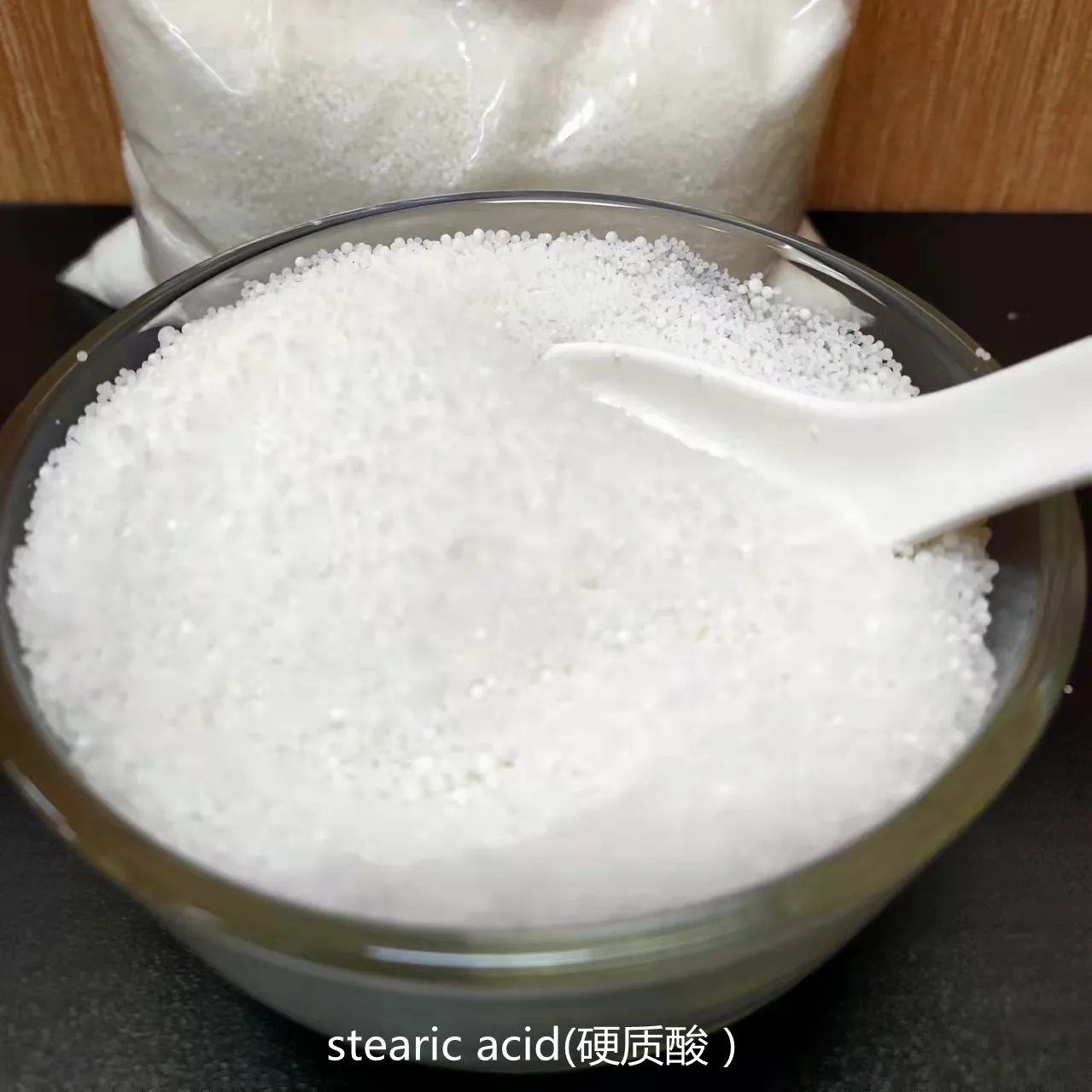Industrial 99% Purity Triple Pressed Stearic Acid for Plastics and Rubber