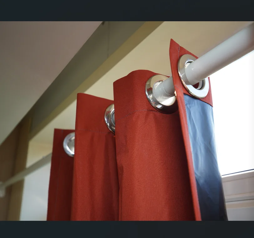 Goods in stock shading bed curtain home lighting shading curtains bed curtain for living room high shading rate