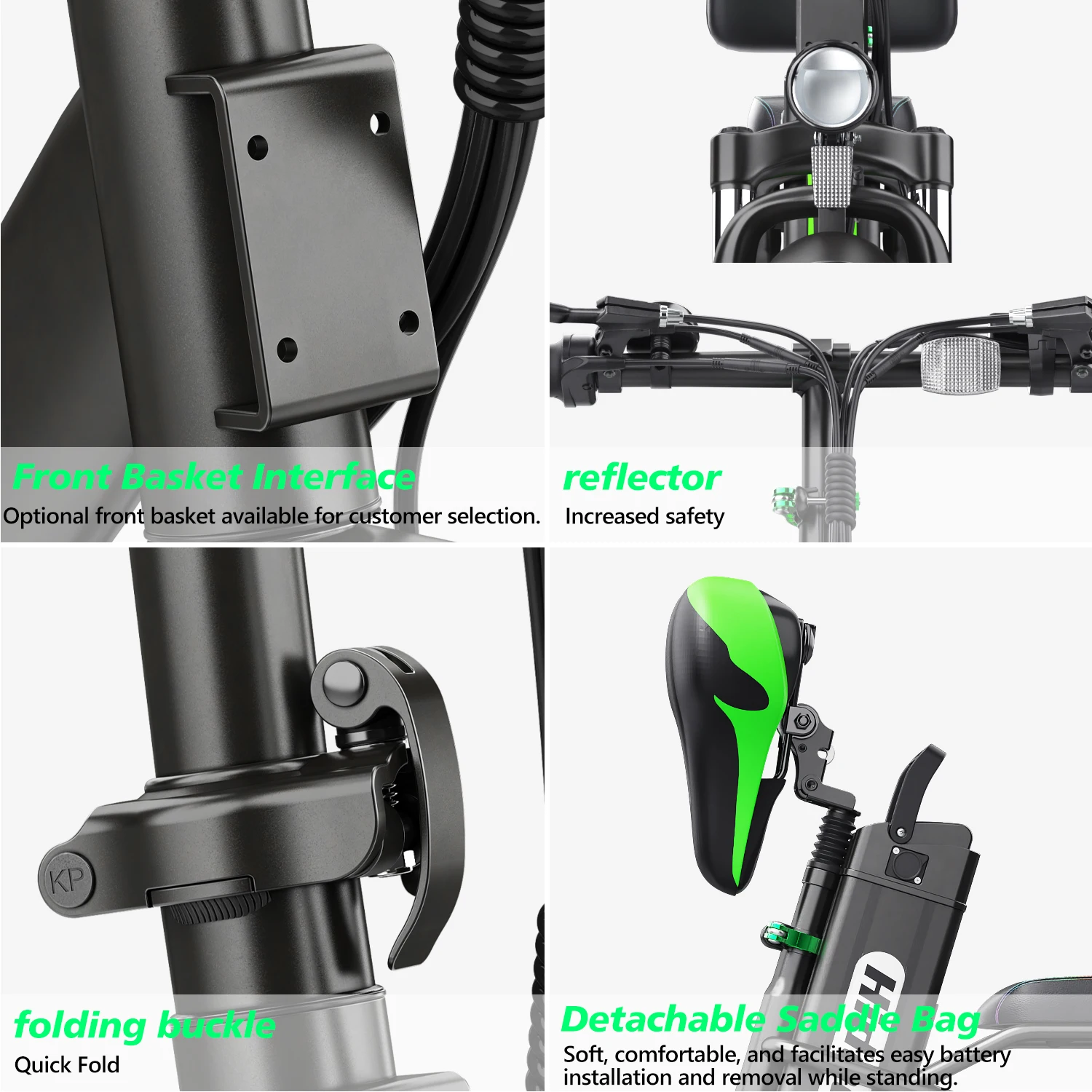 2024 most popular 20 inch folding electric bicycle bike for Kids Youth ebike bicicleta electric Hidoes C1 Foldable Electric Bike