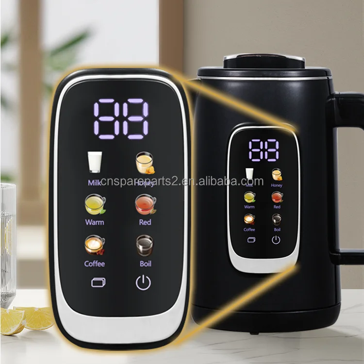 Smart Home Appliances Middle East Market Turkish Tea Kettle Real Time Temperature Display 1.5l +1.0l Tea Maker Machine