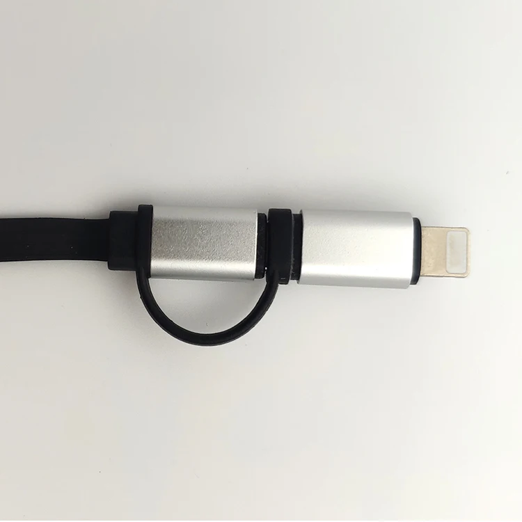 1.5 High Quality Multi-functional USB Charger Cable for Mobile Phone Data Charging Cable 2 in 1
