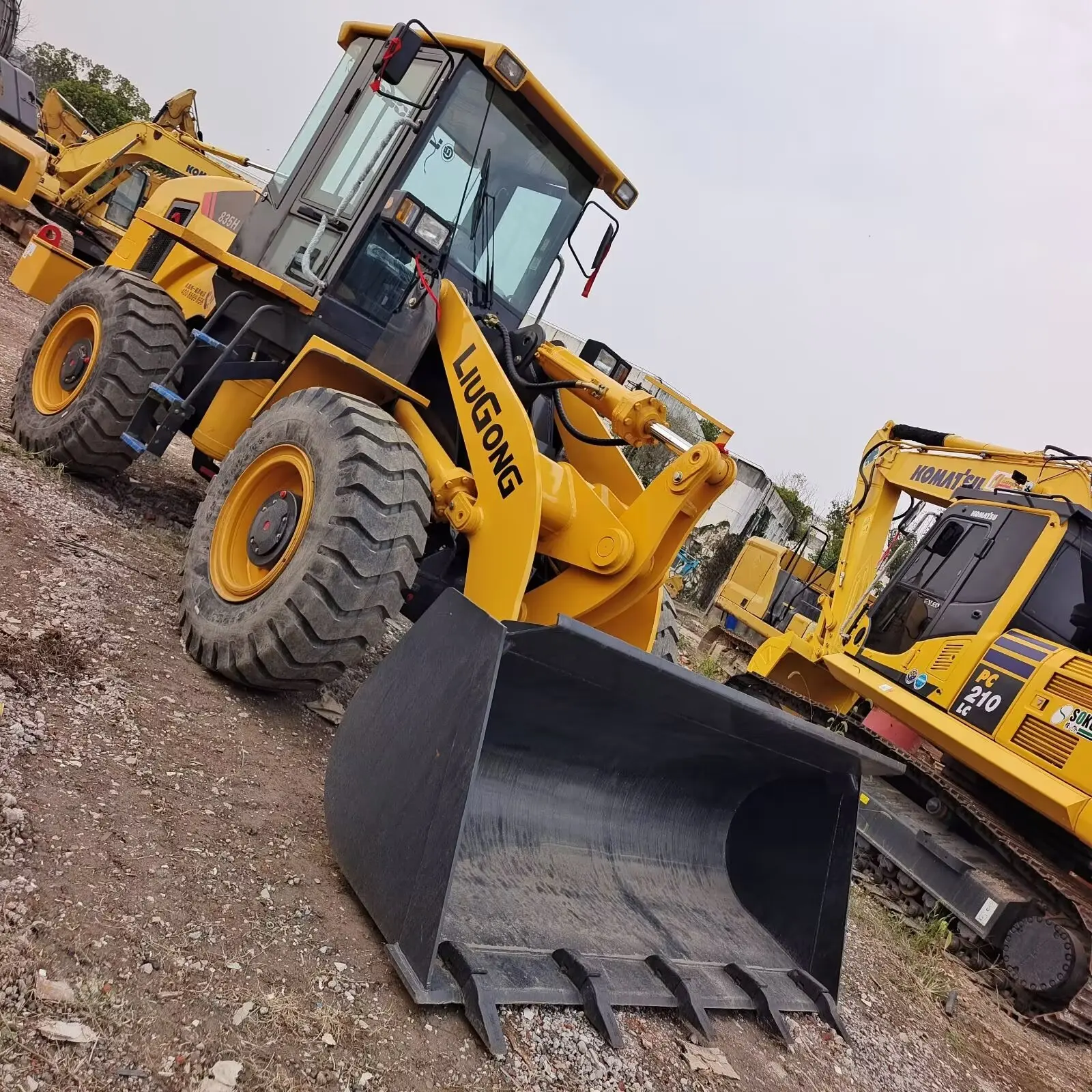 835 836 856 856H Liugong Year Used 5tons Wheel Loader Used Front End Loader  Liugong 856
