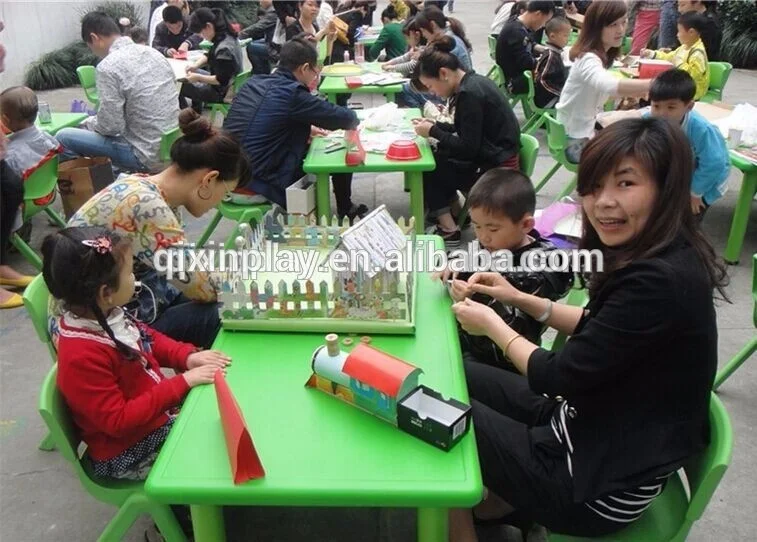 Children furniture sets kids plastic tables and chairs for party children table and chairs for preschool